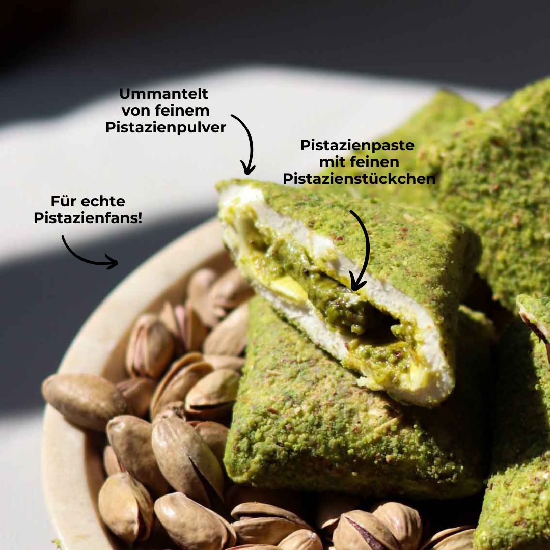 Lokum-Tasche mit Pistazienpaste