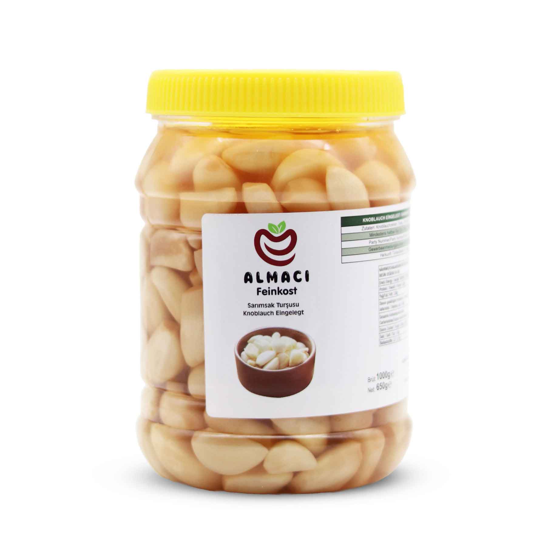 Eingelegter Knoblauch (Sarimsak Tursusu)