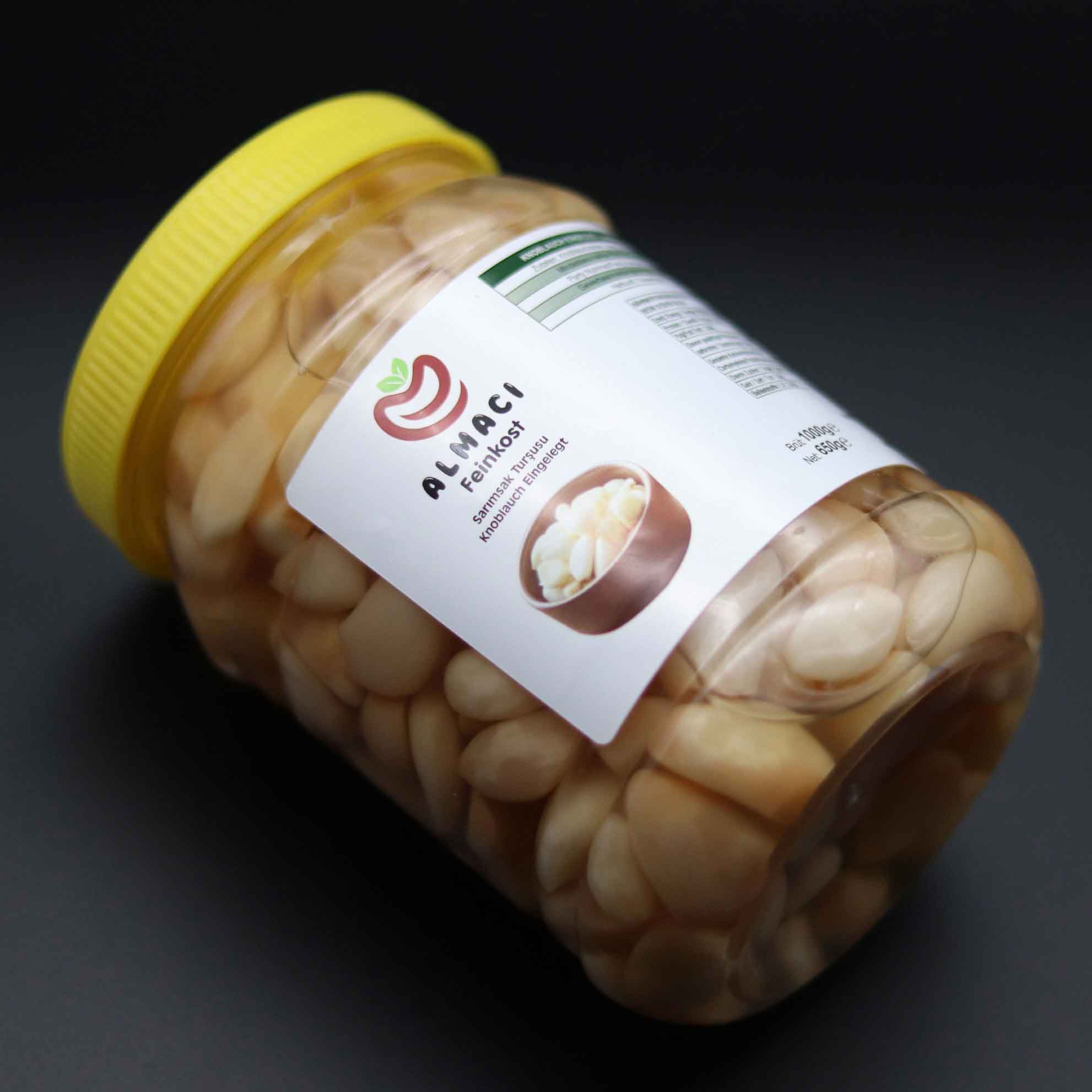 Eingelegter Knoblauch (Sarimsak Tursusu)