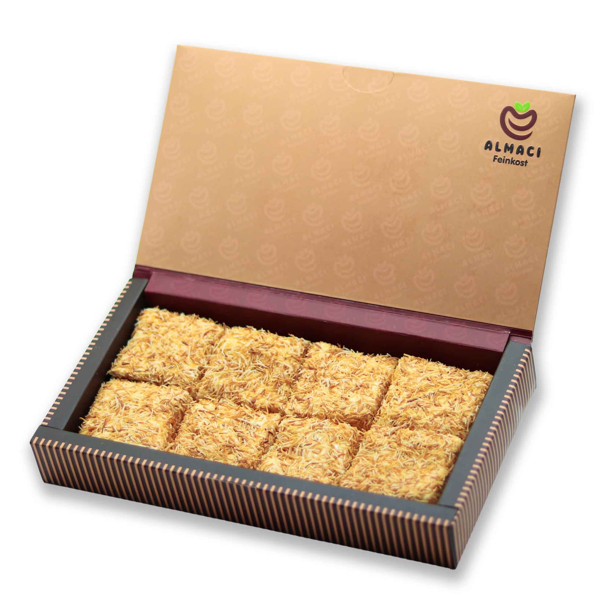 Kadayif-Tasche mit Haselnusspaste