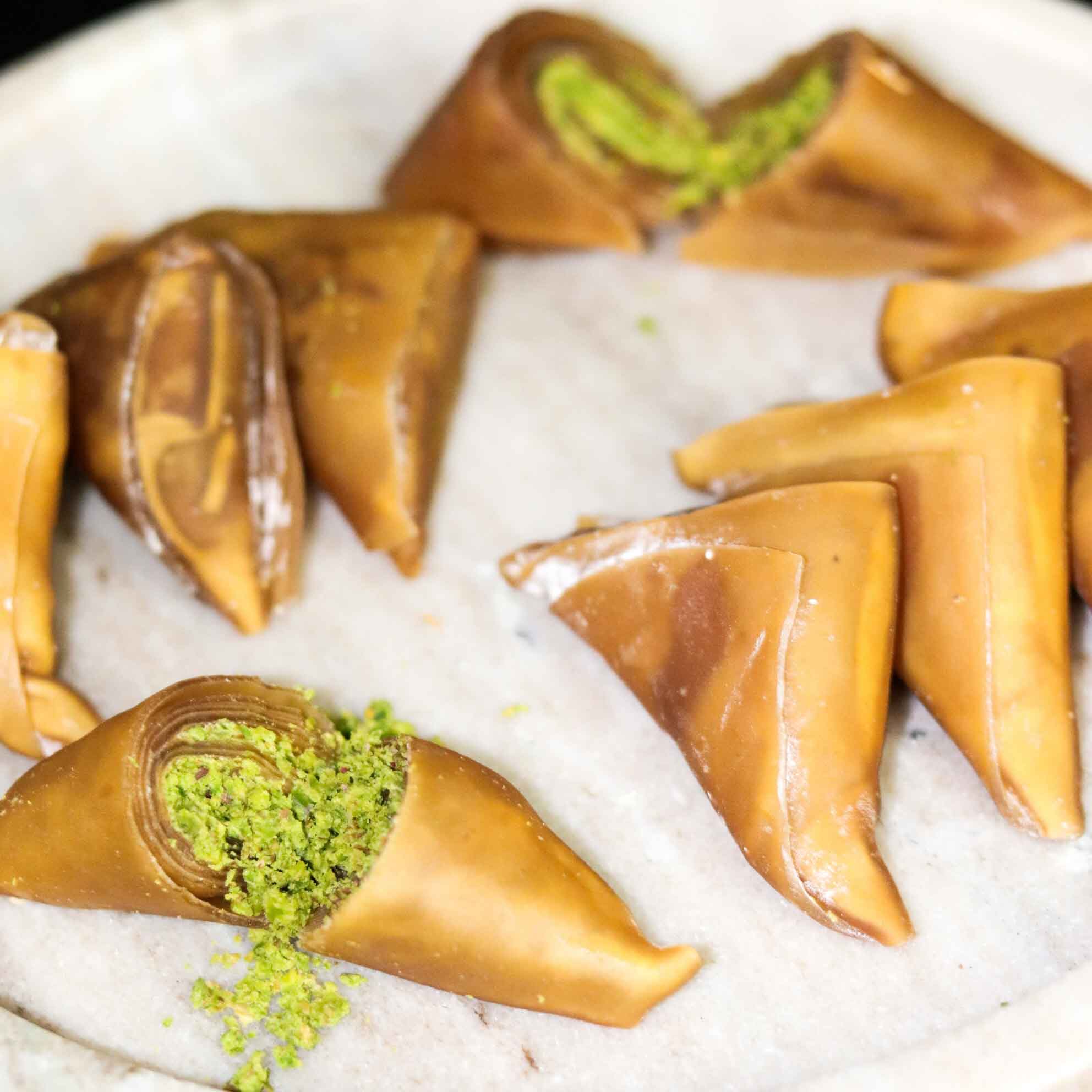 Muska mit Pistazien/ Fistikli Muska