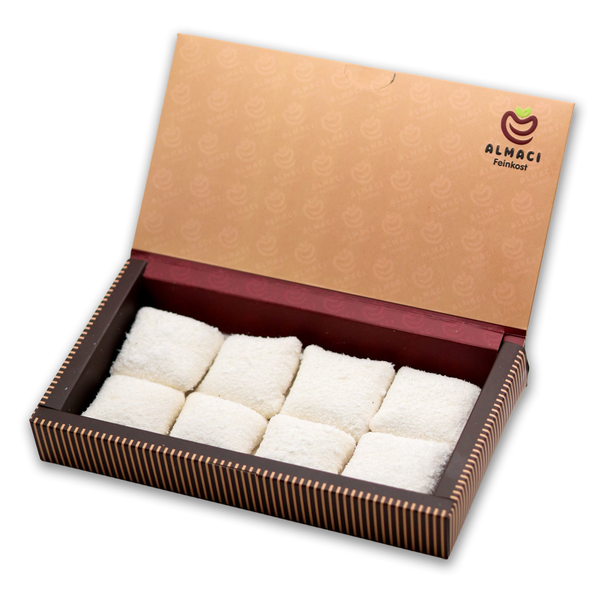 Kokos-Tasche mit Kokoscreme